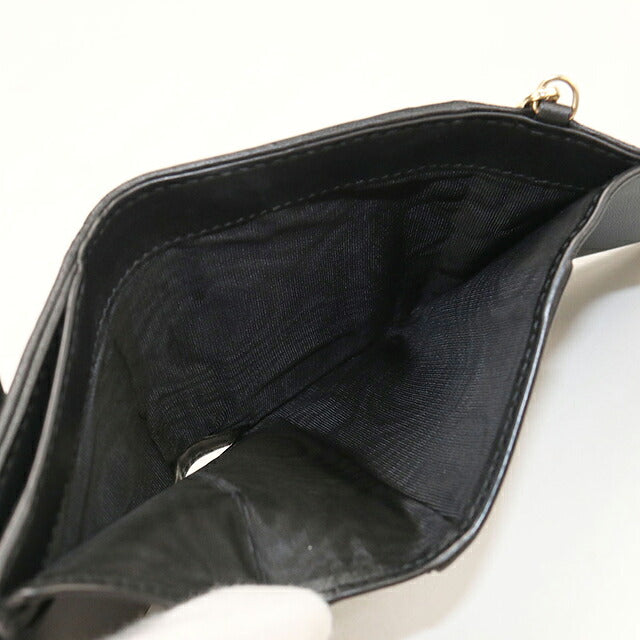 中古 ディオール 三つ折り財布 三折財布 コンパクト レディース ブランド Dior レディディオール ロータス ウォレット S0181ONMJ_M900 ブラック USDCD117444011