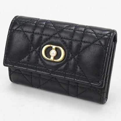 中古 ディオール 小銭入れ レディース ブランド Dior ディオール ジョリー グリシン ウォレット S3102UNJB_M900 ブラック USDCD117556011