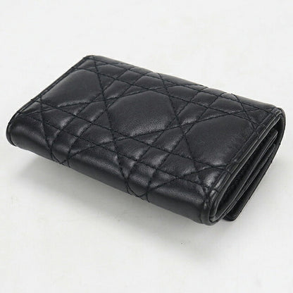 中古 ディオール 小銭入れ レディース ブランド Dior ディオール ジョリー グリシン ウォレット S3102UNJB_M900 ブラック USDCD117556011