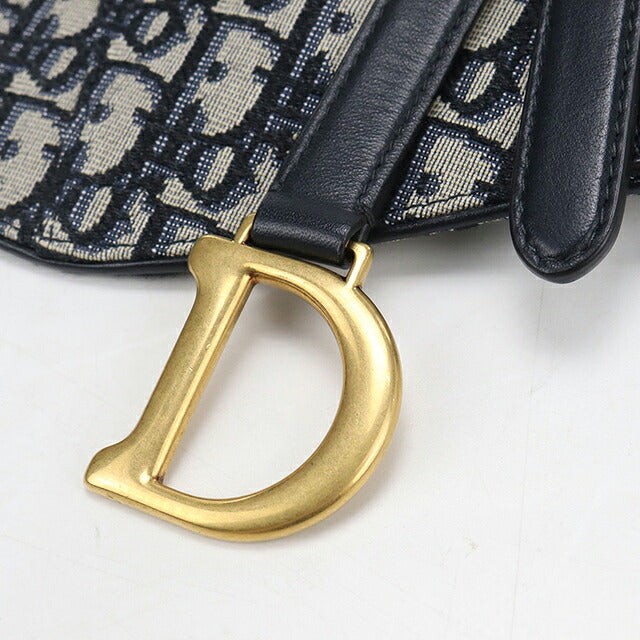 中古 ディオール ボディバッグ レディース ブランド Dior サドル  ネイビー USDCD117765011