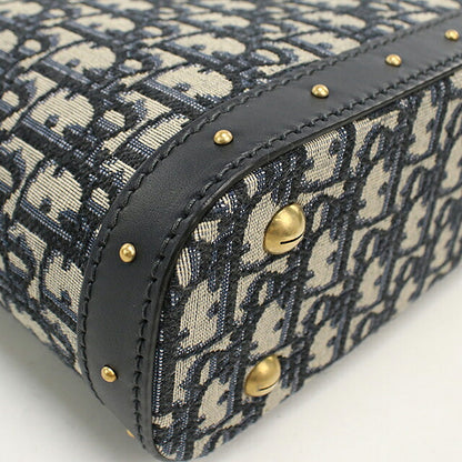 中古 ディオール ハンドバッグ レディース ブランド Dior ディオール オブリーク ２WAY ネイビー USDCD117872011