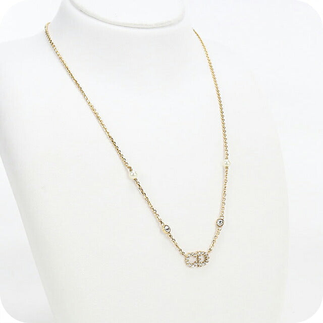 中古 ディオール ネックレス レディース ブランド Dior  クレール ディー リュヌ N3522WOMZI_D301 ゴールド アクセサリー USDCD117948011