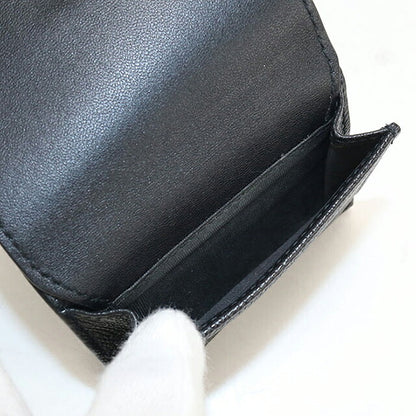 中古 ディオール 三つ折り財布 三折財布 コンパクト レディース ブランド Dior 30モンテーニュ  ブラック USDCD118434011