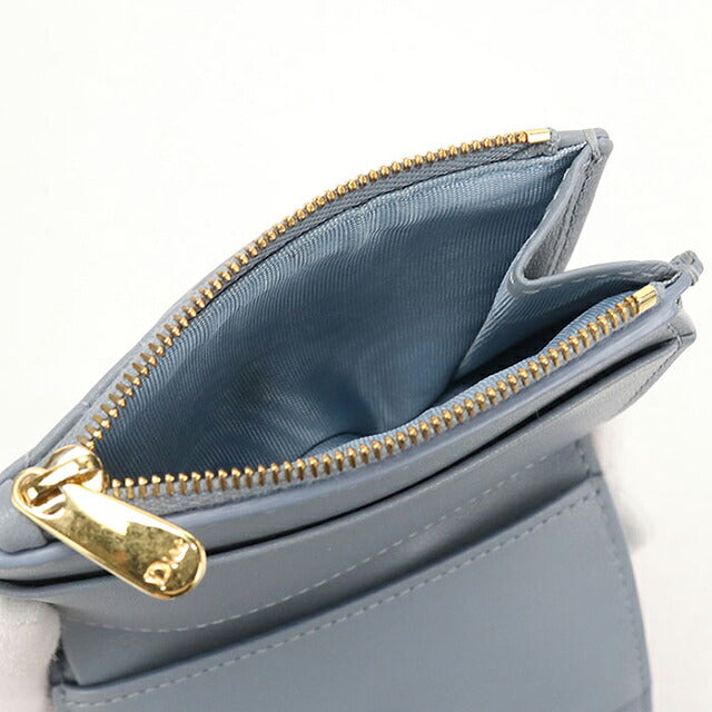 Used Dior Trifold Wallet Trifold Wallet Compact Ladies Brand Dior Dior Calo Hibiscus Wallet S5209UWHC Blue USDCD118453011