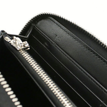 中古 ディオール 長財布ラウンドファスナー メンズ ブランド Dior ディオールオブリーク ギャラクシー  ブラック USDCD118552011