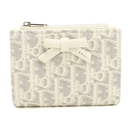 中古 ディオール 二つ折り財布 二折財布 コンパクト レディース ブランド Dior ディオール プロムナード ダリア ウォレット S2503PUQY_M074 USDCD118590011