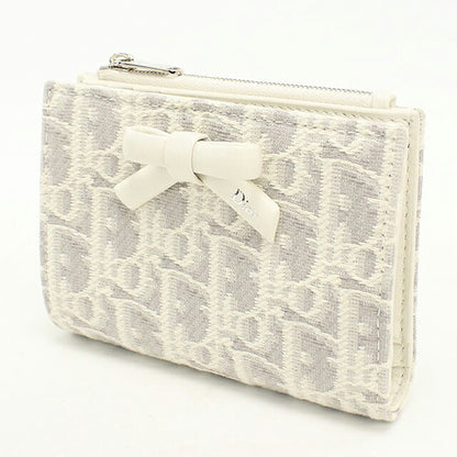 中古 ディオール 二つ折り財布 二折財布 コンパクト レディース ブランド Dior ディオール プロムナード ダリア ウォレット S2503PUQY_M074 USDCD118590011