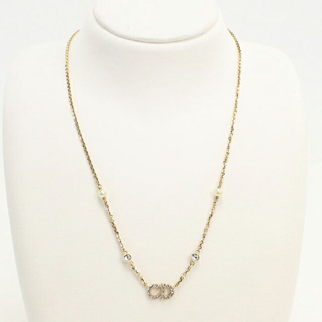 中古 ディオール ネックレス レディース ブランド Dior  クレール ディー リュヌ N3522WOMZI_D301 ゴールド アクセサリー USDCD119085011