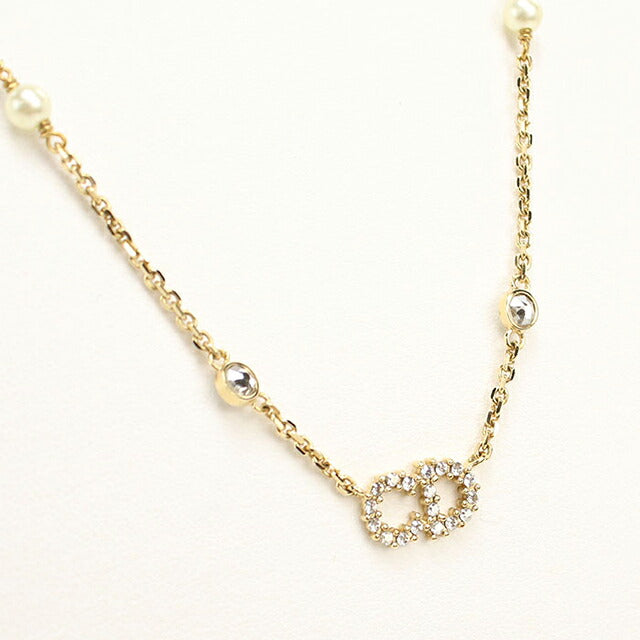 中古 ディオール ネックレス レディース ブランド Dior  クレール ディー リュヌ N3522WOMZI_D301 ゴールド アクセサリー USDCD119085011