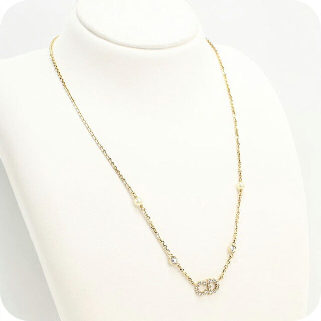 中古 ディオール ネックレス レディース ブランド Dior  クレール ディー リュヌ N3522WOMZI_D301 ゴールド アクセサリー USDCD119085011
