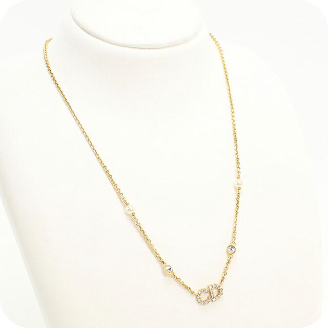 中古 ディオール ネックレス レディース ブランド Dior  クレール ディー リュヌ N3522WOMZI_D301 ゴールド アクセサリー USDCD119087011