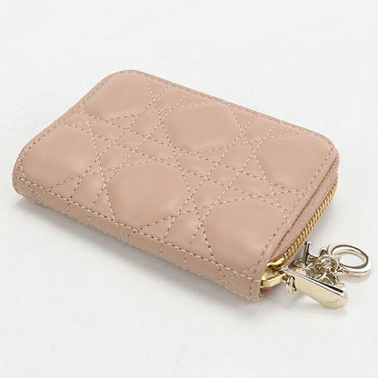 中古 ディオール 小銭入れ レディース ブランド Dior レディディオール ジップコインパース ベージュ USDCD119347011