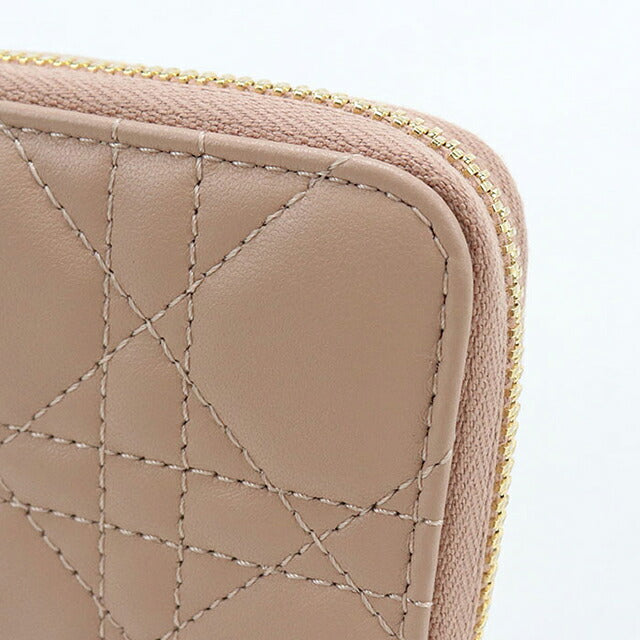 中古 ディオール 小銭入れ レディース ブランド Dior レディディオール ジップコインパース ベージュ USDCD119347011
