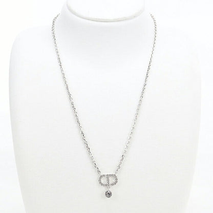 中古 ディオール ネックレス レディース ブランド Dior  プチCD N2890WOMCY シルバー アクセサリー USDCD119348011