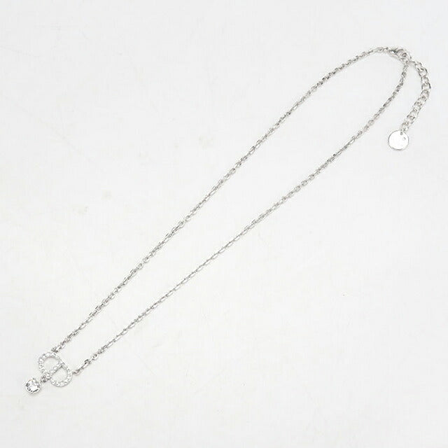 中古 ディオール ネックレス レディース ブランド Dior  プチCD N2890WOMCY シルバー アクセサリー USDCD119348011
