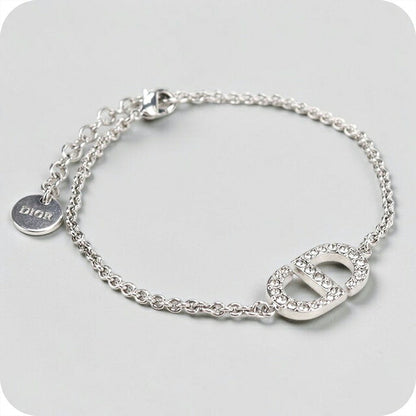 中古 ディオール ブレスレット レディース ブランド Dior  プチ CD B1940WOMCY_D001 シルバー アクセサリー USDCD120056011