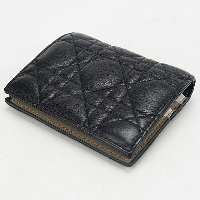 中古 ディオール 二つ折り財布 二折財布 コンパクト レディース