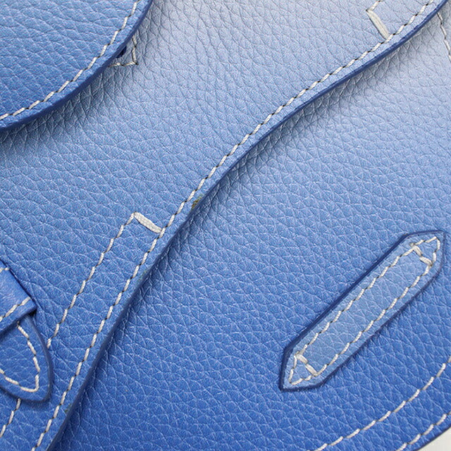 中古 ディオール ボディバッグ メンズ ブランド Dior サドル  レザー 1ADPO0095YMJ ブルー USDCD120274011