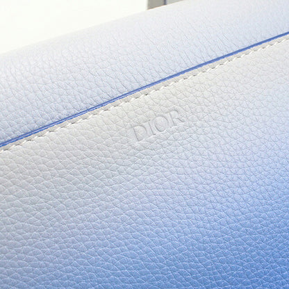 中古 ディオール ボディバッグ メンズ ブランド Dior サドル  レザー 1ADPO0095YMJ ブルー USDCD120274011