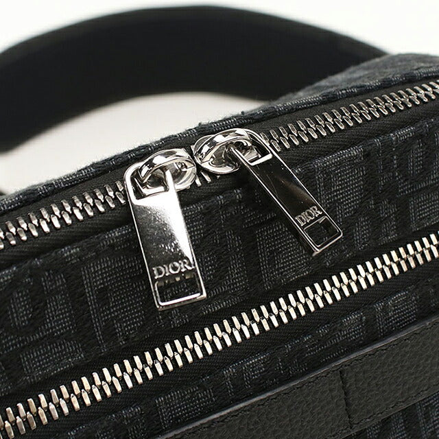 二手 Dior 斜挎包单肩包男士品牌 Dior Dior Oblique Safari 黑色 USDCD120618011