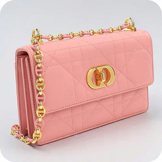 中古 ディオール ショルダーバッグ レディース ブランド Dior ミス カロ ミニバッグ S5169UDAX ピンク USDCD120979011