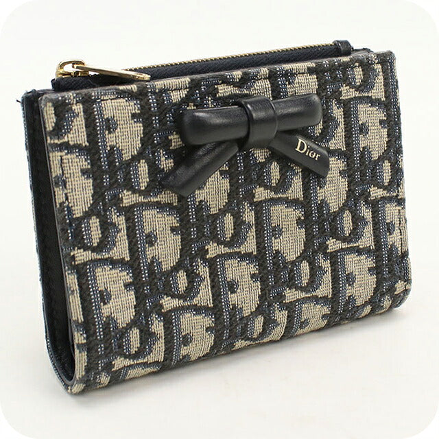 二手 Dior 双折钱包 双折钱包 紧凑型女式品牌 Dior Dior Promenade 大丽花钱包 S2503OUQY_M928 USDCD121297011
