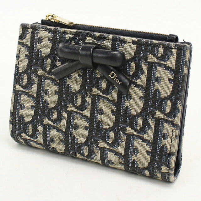 二手 Dior 双折钱包 双折钱包 紧凑型女式品牌 Dior Dior Promenade 大丽花钱包 S2503OUQY_M928 USDCD121297011