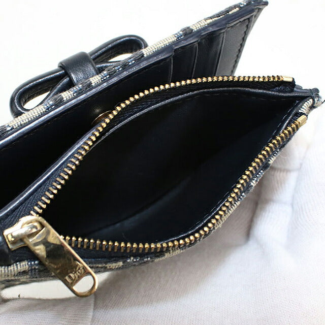 二手 Dior 双折钱包 双折钱包 紧凑型女式品牌 Dior Dior Promenade 大丽花钱包 S2503OUQY_M928 USDCD121297011