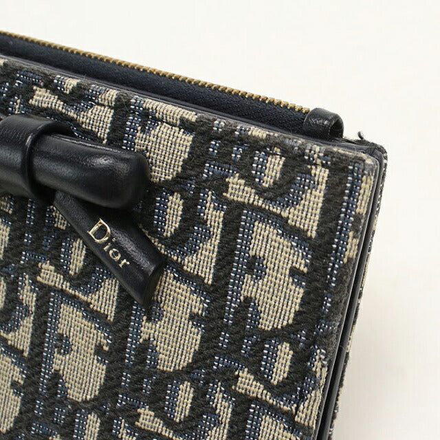 二手 Dior 双折钱包 双折钱包 紧凑型女式品牌 Dior Dior Promenade 大丽花钱包 S2503OUQY_M928 USDCD121297011