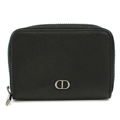 中古 ディオール 小銭入れ メンズ ブランド Dior CD Icon ジップ コインケース ブラック USDCD121303011