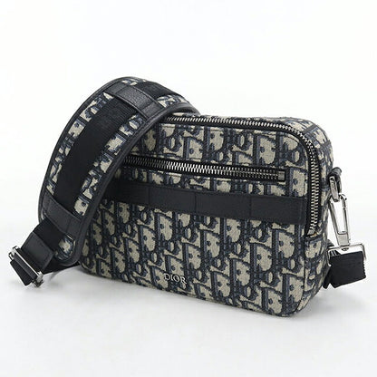 二手 Dior 单肩包 男士品牌 Dior Dior Oblique Safari 包 海军蓝 USDCD121588011