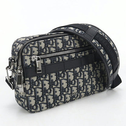 二手 Dior 单肩包 男士品牌 Dior Dior Oblique Safari 包 海军蓝 USDCD121588011
