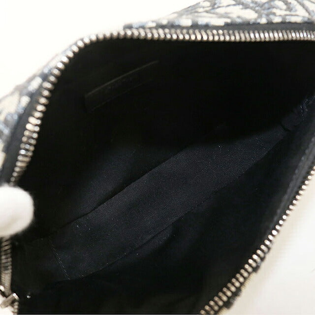 二手 Dior 单肩包 男士品牌 Dior Dior Oblique Safari 包 海军蓝 USDCD121588011