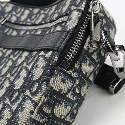 二手 Dior 单肩包 男士品牌 Dior Dior Oblique Safari 包 海军蓝 USDCD121588011