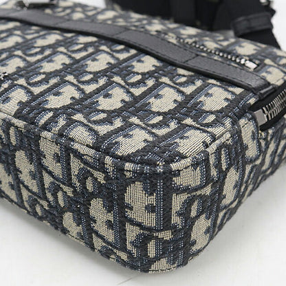 二手 Dior 单肩包 男士品牌 Dior Dior Oblique Safari 包 海军蓝 USDCD121588011