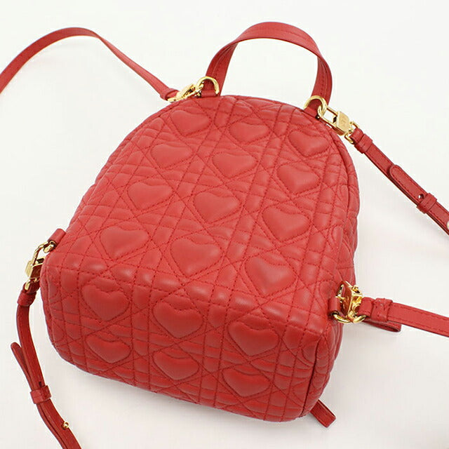 christian dior backpack mini Used Dior backpack ladies brand Dior Dior Caro mini backpack red bag  USDCD90041011 – 腕時計のななぷれ