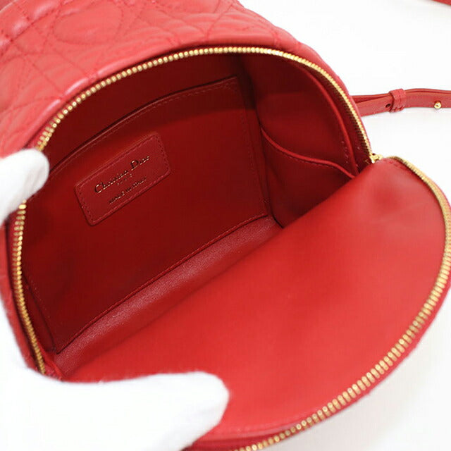 Used Dior backpack ladies brand Dior Dior Caro mini backpack red bag USDCD90041011