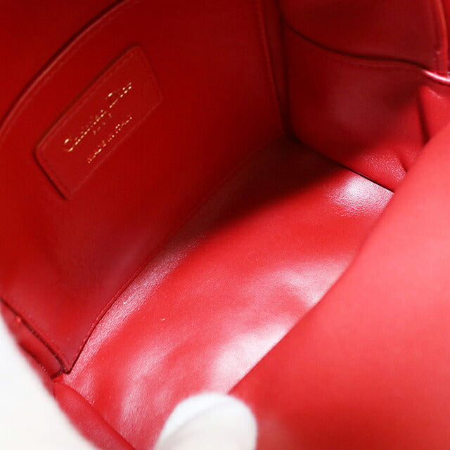 Used Dior backpack ladies brand Dior Dior Caro mini backpack red bag USDCD90041011
