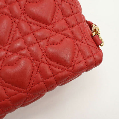 Used Dior backpack ladies brand Dior Dior Caro mini backpack red bag USDCD90041011