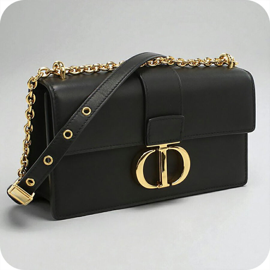 中古 ディオール 斜め掛け ショルダーバッグ レディース ブランド Dior 30 モンテーニュ イースト ウエストバッグ ブラック バッグ USDCD91516011