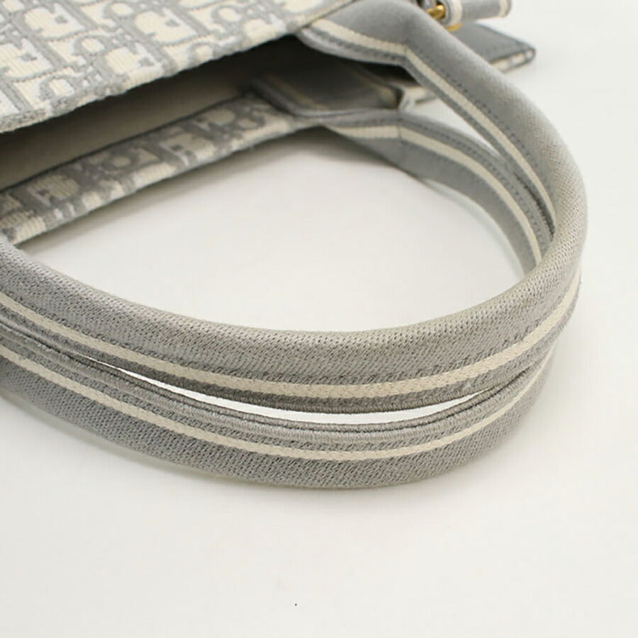 中古 ディオール トートバッグ レディース ブランド Dior ブックトート バッグ ミディアム グレー バッグ USDCD96174011