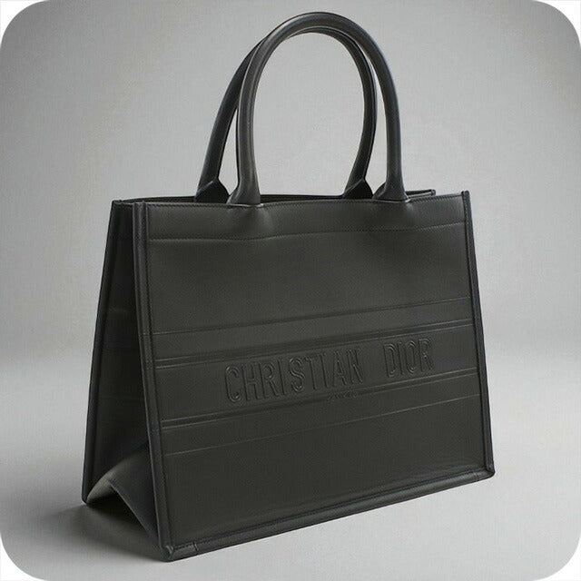 中古 ディオール トートバッグ レディース ブランド Dior ブックトート ミディアム M1296 ZGSB_M900 ブラック バッグ USDCD96244011