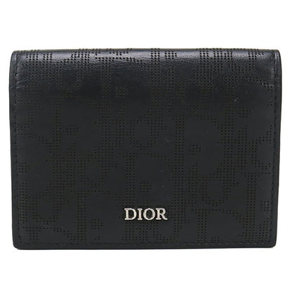 中古 ディオール カードケース メンズ ブランド Dior ビジネスカードホルダー ブラック 財布 USDCD96368011