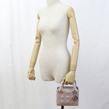 中古 ディオール ハンドバッグ レディース ブランド Dior レディディオール ミニ ピンク バッグ USDCD96576011