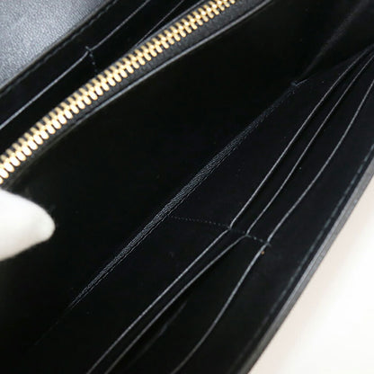 中古 ディオール 長財布ニ折小銭入付き レディース ブランド Dior ディオール カロ Orchid ロングウォレット S5039 UWHC M900 ブラック USDCD96688011