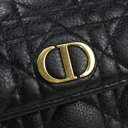 中古 ディオール 長財布ニ折小銭入付き レディース ブランド Dior ディオール カロ Orchid ロングウォレット S5039 UWHC M900 ブラック USDCD96688011
