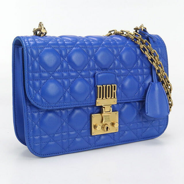 中古 ディオール ショルダーバッグ レディース ブランド Dior アディクト チェーン ブルー バッグ USDCD96785011