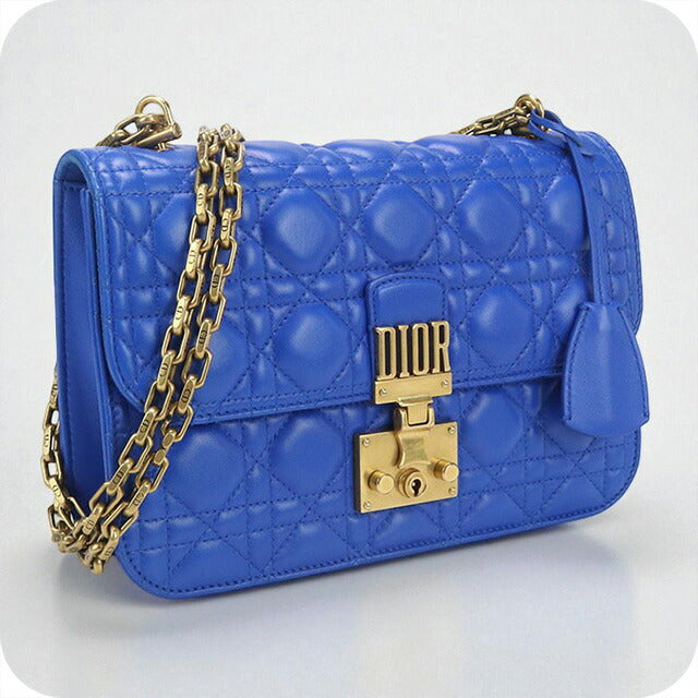 中古 ディオール ショルダーバッグ レディース ブランド Dior アディクト チェーン ブルー バッグ USDCD96785011