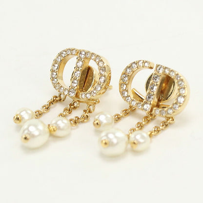 中古 ディオール ピアス レディース ブランド Dior プチ CD ゴールド アクセサリー USDCD96886011