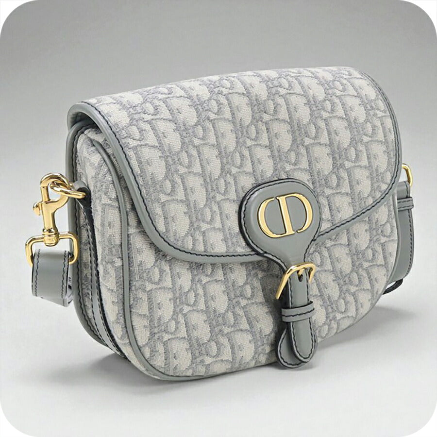 中古 ディオール 斜め掛け ショルダーバッグ レディース ブランド Dior ディオール ボビー ミディアム M9337 UTZQ グレー バッグ USDCD96906011